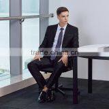 Plus Size Office Man Suits Factory Black Formal Business Men Coat Pant Suit thumbnail-4