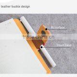 A6 Pink PU Leather Agenda Planner With Ribbon Bookmark /metal Clasp /organizers thumbnail-4