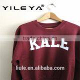 Fashionable 100% Cotton Printing Shirt Crewneck Sweatshirt thumbnail-1