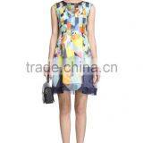 Gilrs Chiffon Printing Dress Trend thumbnail-1