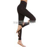Factory Supply Lady Fitness Yoga Wear Sexy Tight Crisscross Tights thumbnail-1