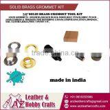 3/8 " Solid Brass Grommets Kit With Anvil
