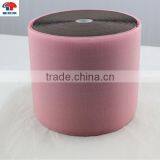 Gray and Pink Sew on Hook and Loop Fateners for General Purpose