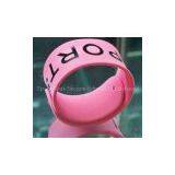 HOT!!! 2012 Newest Fashion Gift Silicone Slap Bracelet thumbnail-1