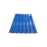 PC Plastic Wave Roof Tile / Sheet Extruding Machine With Extrusion Mold , Customized