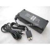 Designer\'s Black Power Brick Supply Ac Adapter 135W for Microsoft XBOX 360 Slim (US Plug)