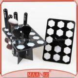 MAANGE Heart-shaped High End Black Makeup Brush Show Shelf thumbnail-1