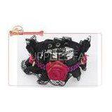 Cutely Colorful Lace Flower Designer DIY Dog Collar With Gorgeous Pearl