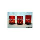 Glass Candle Holder;Christmas Light,candlestick thumbnail-1