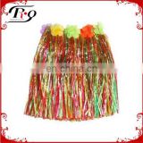 Colorful Hawaiian Party Skirt With Flowers