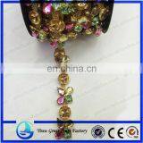 Fashion Flower Shape Rhinestone Metal Cup Chain thumbnail-1
