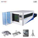 Ce/ISO 500W 1000W Alloy Stainless Steel Fiber Laser Cutting Machine thumbnail-3