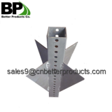 Telespar Galvanized Square Sign Post With High Quality thumbnail-5