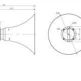 Drum Type No. Explosion-proof Loudspeaker Explosion-proof Speaker Explosion-proof Radio Outdoor Fire Loudspeaker thumbnail-2