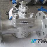 API 6D PTFE soft plug valve or inverted dynamic pressure balanced oil lubricated plug valve