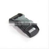 100 Pcs 3/8" Contoured Curved Side Release Plastic Buckle for Paracord Bracelet