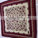 Latest Design Fashion Muslim Square Silk Hijab 110*110cm (Very Beautiful,not Slide) thumbnail-2