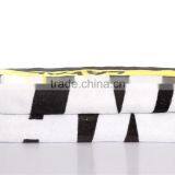 China Towel Factory Custom Label/logo Veger Reactive Printed Piping/serging High Quality Beach Towel thumbnail-2
