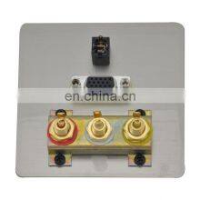 Rj45 Data Wall Mounted Wall Box Xlr Socket thumbnail-3