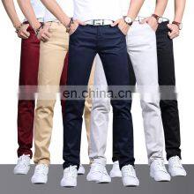 Custom Spring New Men's Fashion Work Pants Breathable Casual Slim Pants thumbnail-1