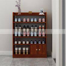 Modern Design Living Room Furniture White Wooden Shoe Cabinet Furniture Storage Shoe Racks thumbnail-3
