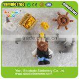 Cool Clay Eraser Pirate Set Pencil Eraser thumbnail-1