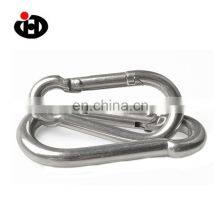 Hot Sale JINGHONG Professional Link Buckle Pack Rigging Hiking Stainless Steel Spring Snap Hook Carabiner thumbnail-4