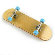 DIY Mini Wooden Skateboard 5layers Maple With Ball Bearings Children Adults Toy Sports Game Finger Skate Boards thumbnail-4