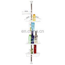 No Punching Shelf in Balcony Corner Indoor Special Corner Storage Rack Rotating Storage Rack thumbnail-2