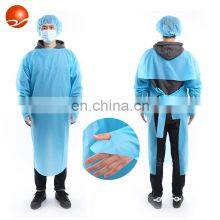 Long Sleeve Disposable Plastic CPE / PE Apron Waterproof Isolation CPE Gown thumbnail-1