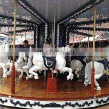 Hot Style Kids Center Park Amusement Car Merry go Round Kiddie Small Carousel for Sale thumbnail-4