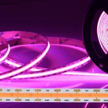 FCOB 420 Luces LED Para Pared Pasillos Pilas Por Mayor Rides Strip Studio 24V 5 Metros Con Tape LED COB Strip thumbnail-4