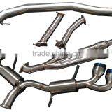 GT-R stainless steel exhaust catback for nissan GT-R R35