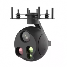 T100 25mm View Target Positioning Pod Uav Camera Infrared Three Axis Three Light Drone Gimbal Camera thumbnail-4