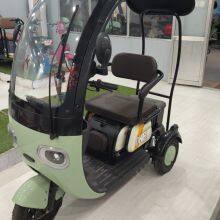 The Newest Awning Electric Tricycle for Cargo No Doors Open Electric Vehicle for 3 Adults With Best Price of China Manufacturer thumbnail-3