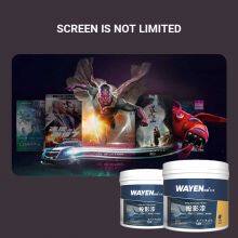 W-9300 Поддерживает настройку под OEM. Проекционный лак для стен с равномерной цветопередачей и яркостью. Водный внутренний проекционный лак для стен thumbnail-2