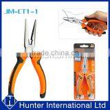 Factory Price JM-CT1-1 6 Inch Long Flat Nose Pliers thumbnail-1