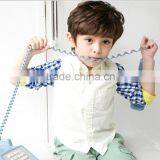Lapel Handsome Kids Clothing New Arrival Long Sleeve Boy Shirts thumbnail-1