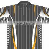 High Quality Sublimation POLO SHIRTS / New Customize 100% Polyester Sublimation Polo Shirts for Mens thumbnail-3