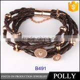 Wholesale Fashion Best Selling 18K Gold Bracelet Bangles thumbnail-2
