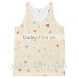 Hot Sale Stylish Cotton Plain Dri Fit Custom Tank Top for Girls thumbnail-2