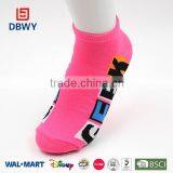 Latest! Fashion Beautiful Design PurpleGirl Ankle Socks of China Manufacturer!