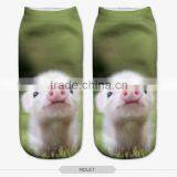 Fashion Honny Dots Wear High Quality 3d Digital Full Print Colorful Ankle Socks Sports Unisex Custom Hot Sale Stretch Spandex thumbnail-1