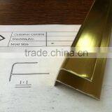 Baguette Aluminium Ceramic/Wall/floor Tile Trim Strip,flexible Marble Edge Aluminium Tile Trim Profile for Algeria Market thumbnail-2