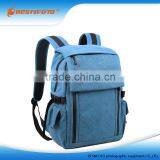 High Quality Durable Canvas Backpack Army Green Rucksack Bag for Camera Laptop Quality Choice thumbnail-2