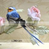 Fancy artificial feather birds LZWQ1321