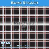 HD-121 CARLIKE Air Bubble Free Lovely Car Sticker Bomb Graffiti Auto Body Color Sheet thumbnail-6