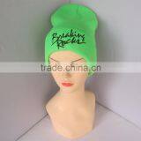 Fashion Model Soft Acrylic Wholesale Custom Embroidered Beanie thumbnail-1