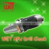 WET CNC Tool Holder APU 13mm drill Keyless Chuck