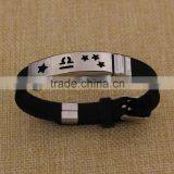 Wholesale Cheap Custom Logo Adjustable Bracelet on Sale thumbnail-4